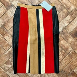 Frenken Leather Skirt